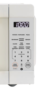 Vida Microwave, White, 0.9-cu-ft