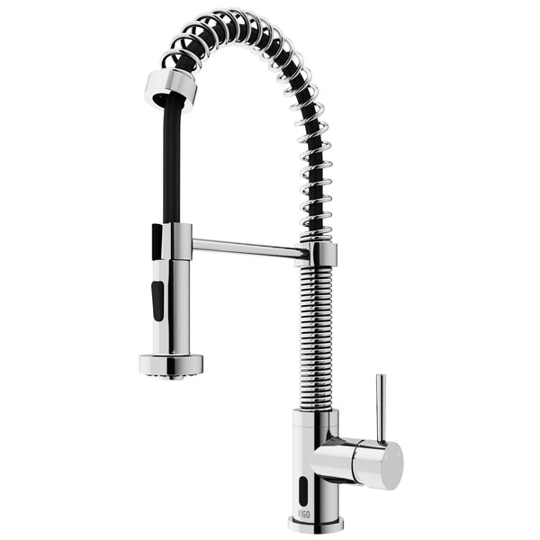 VIGO Edison 19-in Single-Handle Touchless Kitchen Faucet E2