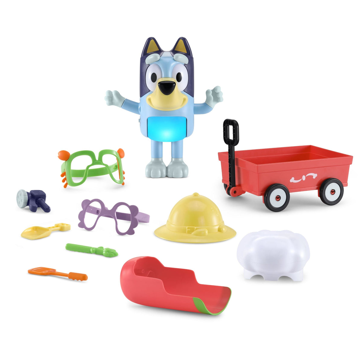 VTech Bluey Dress-Up Bluey Pretend Play Toy with Wagon