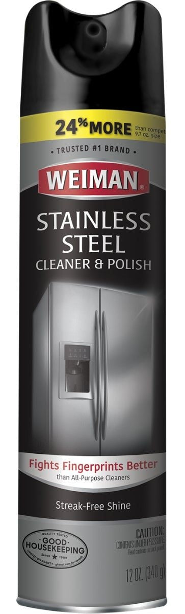 Weiman Stainless Steel Cleaner and Polish Spray, 340-g Z2