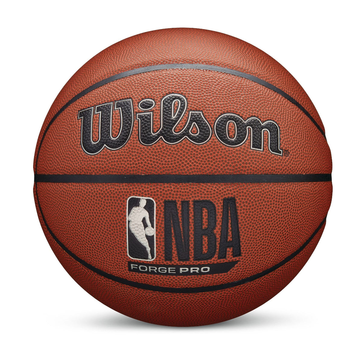 Wilson NBA Forge Pro Indoor/Outdoor Basketball, Official Size 6 (28.5-in)