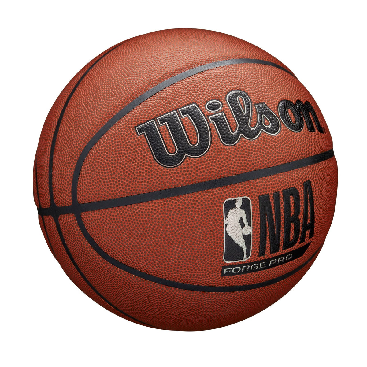 Wilson NBA Forge Pro Indoor/Outdoor Basketball, Official Size 6 (28.5-in)
