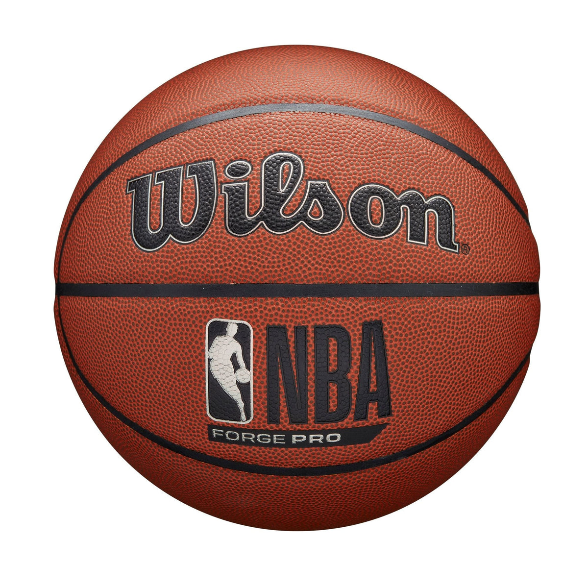 Wilson NBA Forge Pro Indoor/Outdoor Basketball, Official Size 6 (28.5-in)