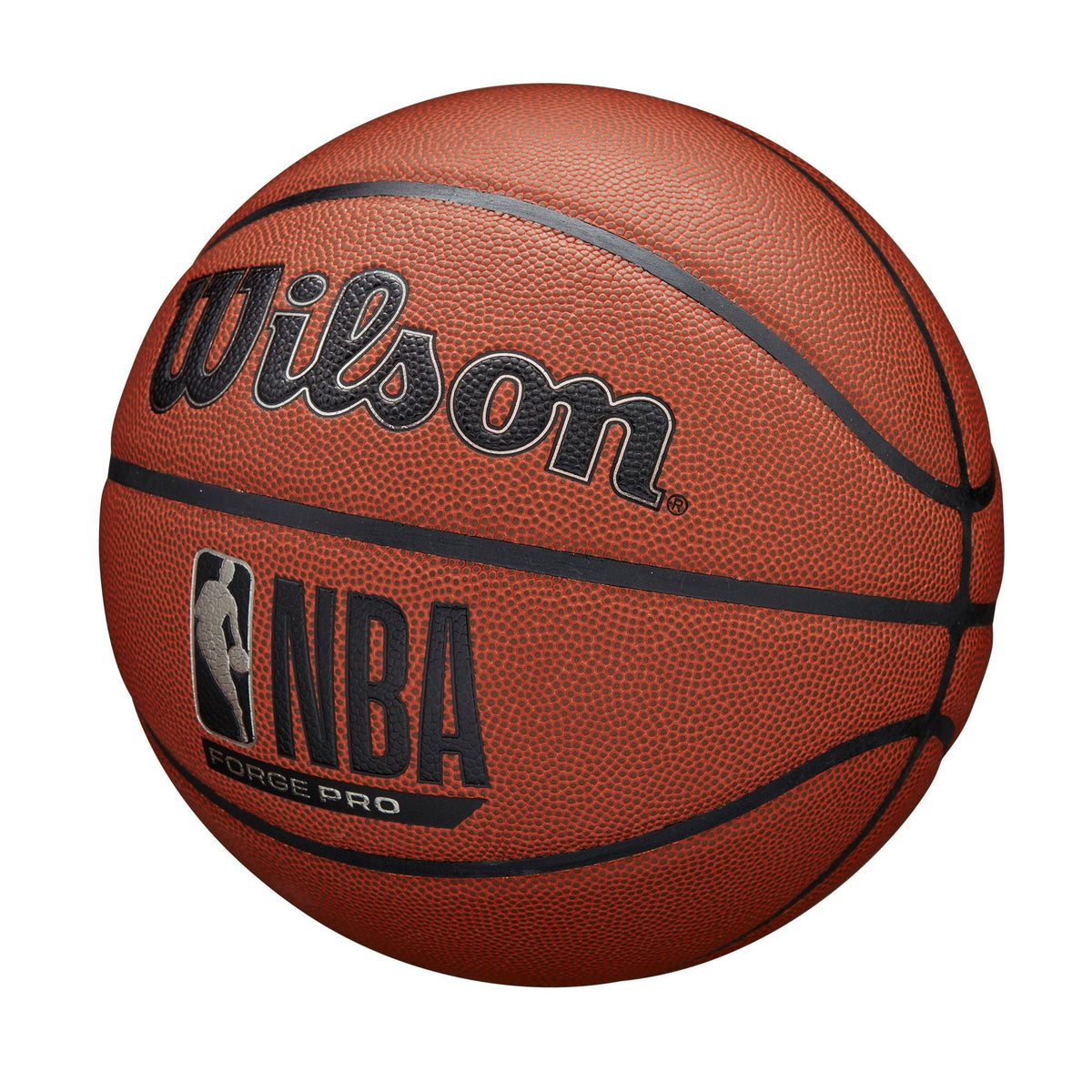 Wilson NBA Forge Pro Indoor/Outdoor Basketball, Official Size 6 (28.5-in)