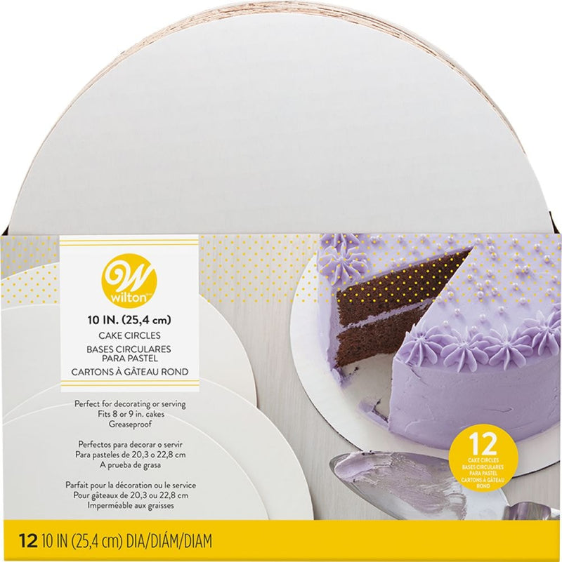 Wilton Cake Circles, 10-in, 12-pc E0
