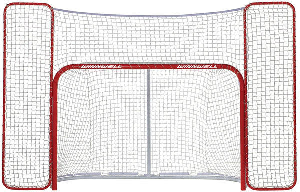 Winnwell Steel Street Hockey Net with Backstop, 72-in N9