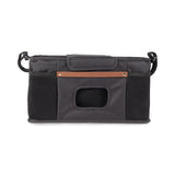 WonderFold Parent Console with 2 Insulated Cupholders, Black