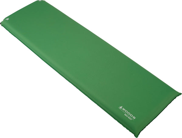 Woods Max Rest Single Self-Inflating Camping Sleeping Pad/Air Mat with Storage Bag, 4-in E5