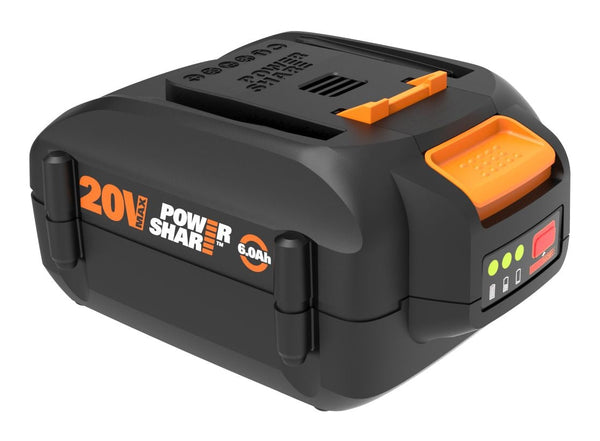 WORX WA3671 20V MAX Power Share 6Ah Lithium-ion Replacement Battery V7