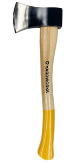 Yardworks Chopping Axe with Wooden Non-Slip Handle, 21-in