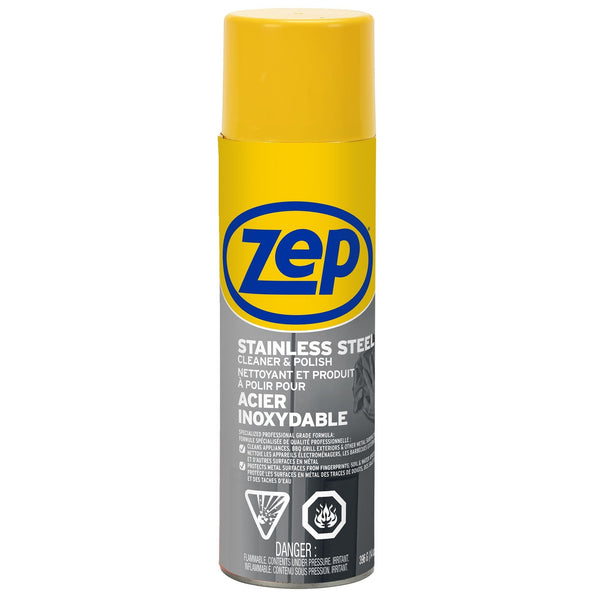 Zep Stainless Steel Cleaner and Polish Spray, 414-mL P0